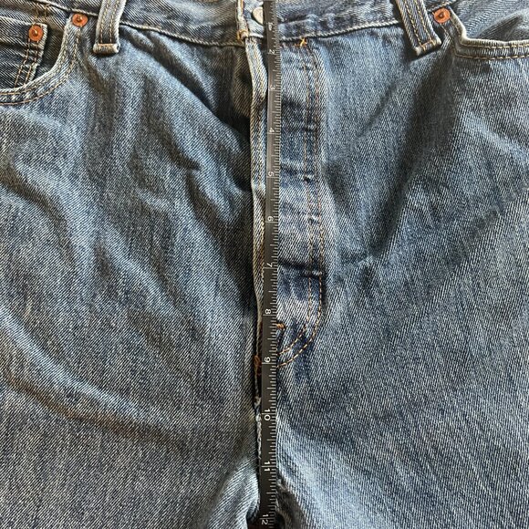 Levi's 501 Button Fly Jeans Size 40 Waist 30 Length - Picture 13 of 13